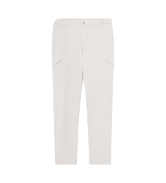 Hackett London Cargohose Canvas beige