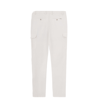 Hackett London Cargohose Canvas beige