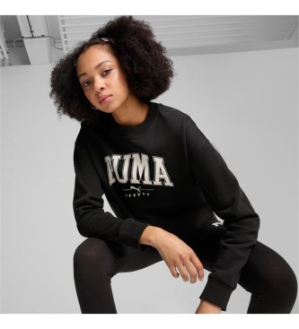 Puma Mikina Squad Crew FL črna