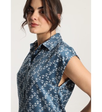 Victorio & Lucchino, V&L Camicia a maniche corte con stampa di ancora