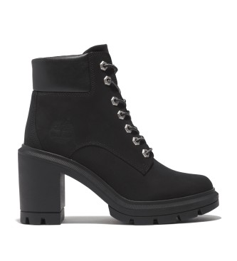 Timberland Botas de couro com atacadores Allington Heights preto