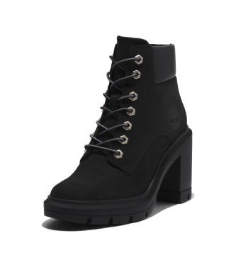 Timberland Botas de couro com atacadores Allington Heights preto