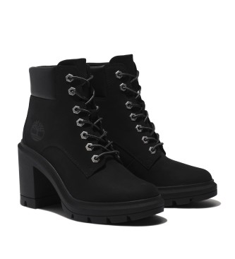 Timberland Botas de couro com atacadores Allington Heights preto