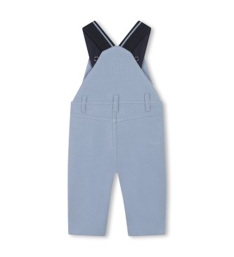 BOSS Slabbetje en beugel overall met verstelbare bandjes blauw grijs