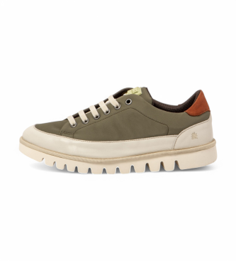 Art Sneakers in pelle 1596 Ontario verde