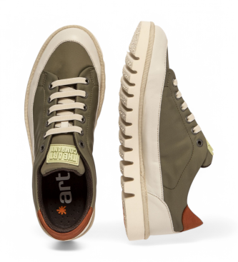 Art Sneakers in pelle 1596 Ontario verde