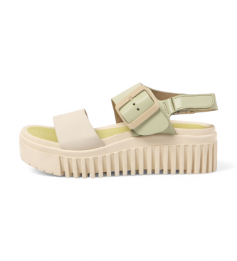 Art Ledersandalen 1578 Brighton beige, grn