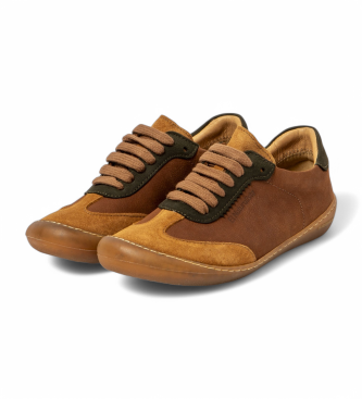 El Naturalista Leather trainers N5766 Pawikan brown