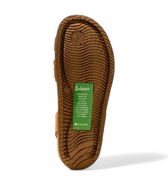 El Naturalista Sandales en cuir N5790 Balance marron