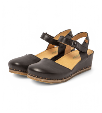 El Naturalista Ledersandalen N5850 Picual schwarz