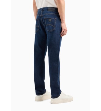 Armani Exchange Jeans dritti blu navy