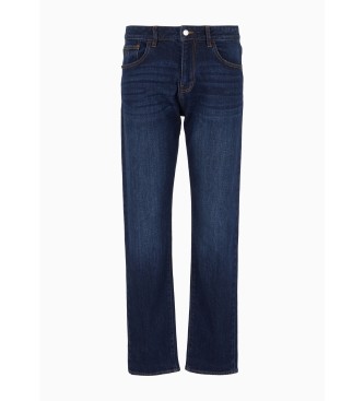 Armani Exchange Jeans dritti blu navy