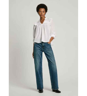 Pepe Jeans Blus Lorely vit