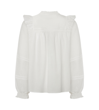 Pepe Jeans Blus Lorely vit