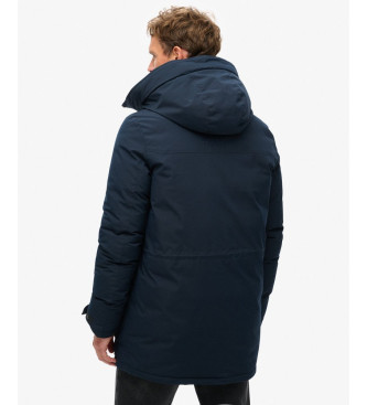 Superdry Kurtka City Padded Parka Jacket navy