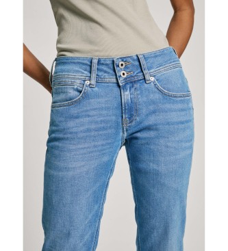 Pepe Jeans Kavbojke Slim Lw modre