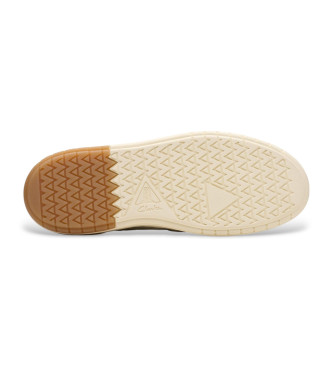 Clarks Courtlite2 Lo chaussures en cuir blanc