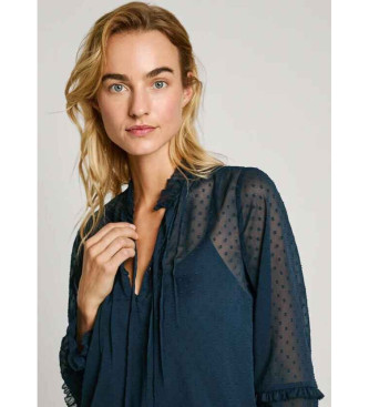 Pepe Jeans Blusa Odette azul-marinho