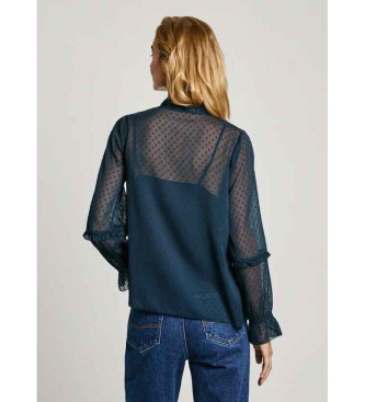 Pepe Jeans Blusa Odette azul-marinho