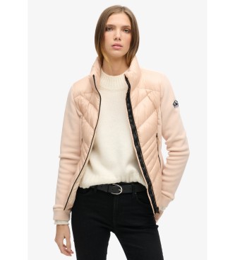 Superdry Chaqueta polar Storm beige