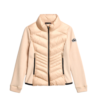 Superdry Chaqueta polar Storm beige