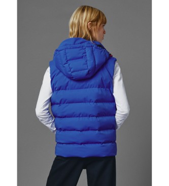 Red Bull Racing x Pepe Jeans Gilet imbottito unisex con cappuccio blu