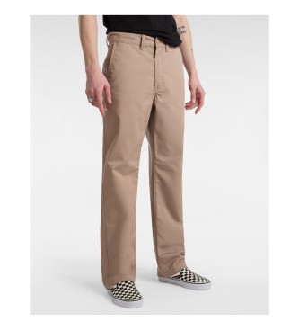 Vans Authentische taupefarbene, locker sitzende Chinohose