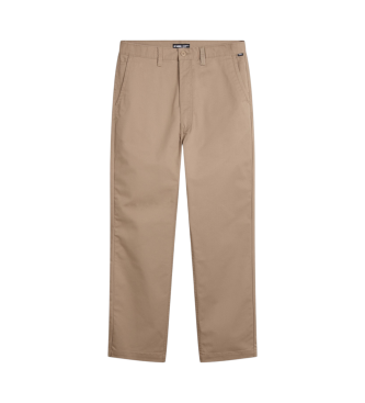 Vans Pantaloni chino larghi color talpa autentici