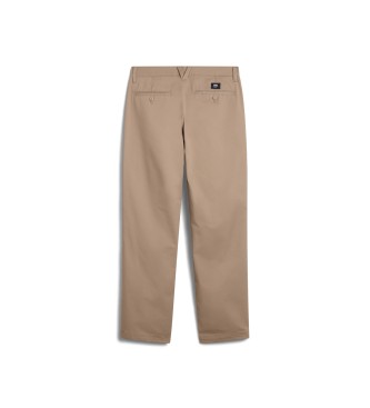 Vans Pantaloni chino larghi color talpa autentici