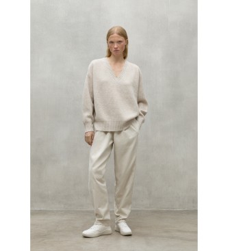 ECOALF Pantalon beige Jerte