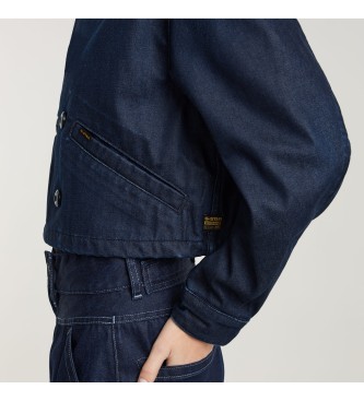 G-Star Casaco Peacoat cropped navy