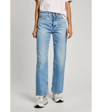 Pepe Jeans Vintage blauwe rechte jeans