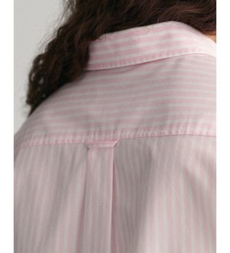 Gant Camicia in popeline a righe rosa vestibilit regolare