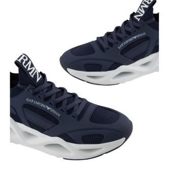 EA7 Sneakers Infinity Cage blu navy