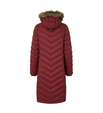 Pepe Jeans Babs Coat vermelho