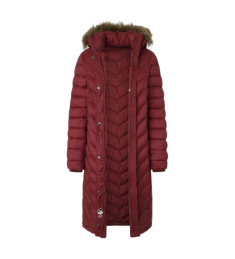 Pepe Jeans Babs Coat vermelho