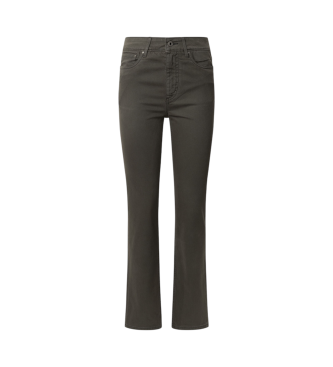 Pepe Jeans Pantaln 5 bolsillos en algodn elstico  Tessa verde