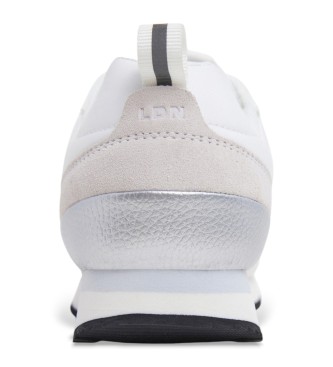Pepe Jeans Sneakers Dublin Half in pelle bianca