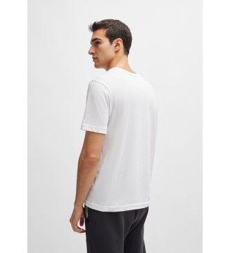BOSS T-shirt drapeau blanc