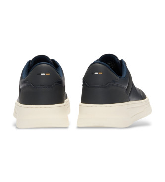 BOSS Leather Sneakers Baltimore navy