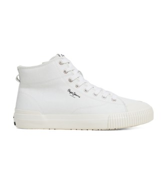 Pepe Jeans Ben Moon Superge bele barve 