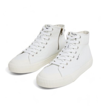 Pepe Jeans Ben Moon Superge bele barve 