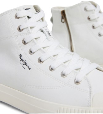 Pepe Jeans Ben Moon Superge bele barve 