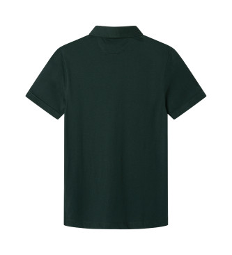 Hackett London Polo de coupe classique vert fonc
