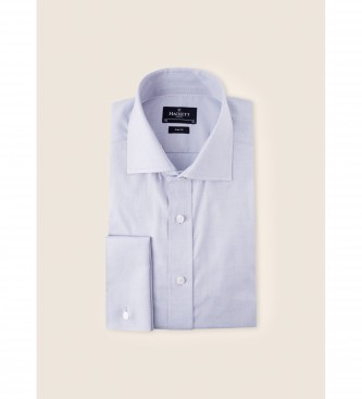 Hackett London Maglietta DC Pinpoint Azzurro Chiaro
