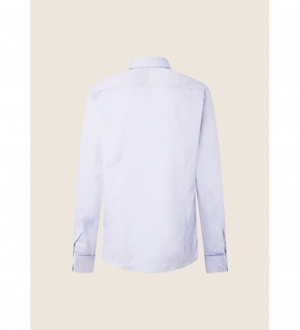 Hackett London Maglietta DC Pinpoint Azzurro Chiaro