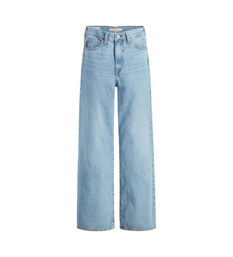 Levi's Calas de ganga de perna larga com nervuras azul