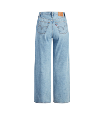 Levi's Calas de ganga de perna larga com nervuras azul