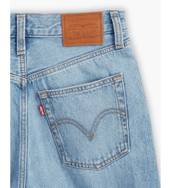 Levi's Calas de ganga de perna larga com nervuras azul