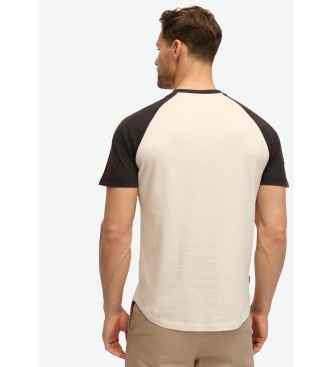 Superdry Essential Logo Baseball T-Shirt white